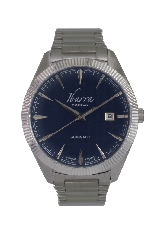 [VS] Rizal 40mm Automatic Steel Watch (Blue Dial)