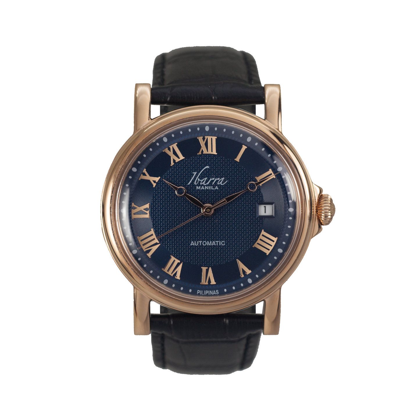 MARIANO (ROSE GOLD) 38MM AUTOMATIC DRESS WATCH