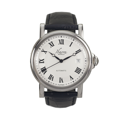 MARIANO (STEEL) 38MM AUTOMATIC DRESS WATCH