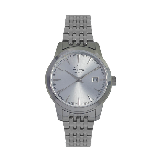 RIVERA 29MM QUARTZ STEEL WATCH (SILVER DIAL)