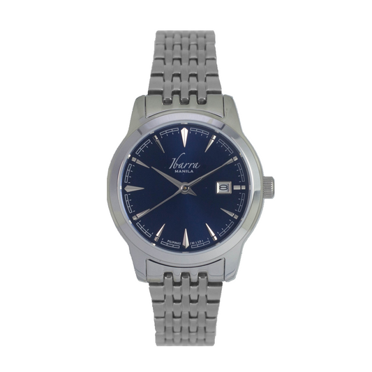 RIVERA 29MM QUARTZ STEEL WATCH (BLUE DIAL)