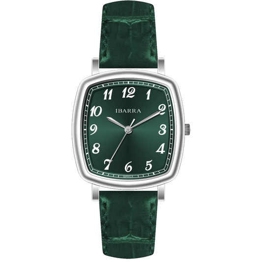 Trofeo 1898 Quartz (Green Enamel Dial)