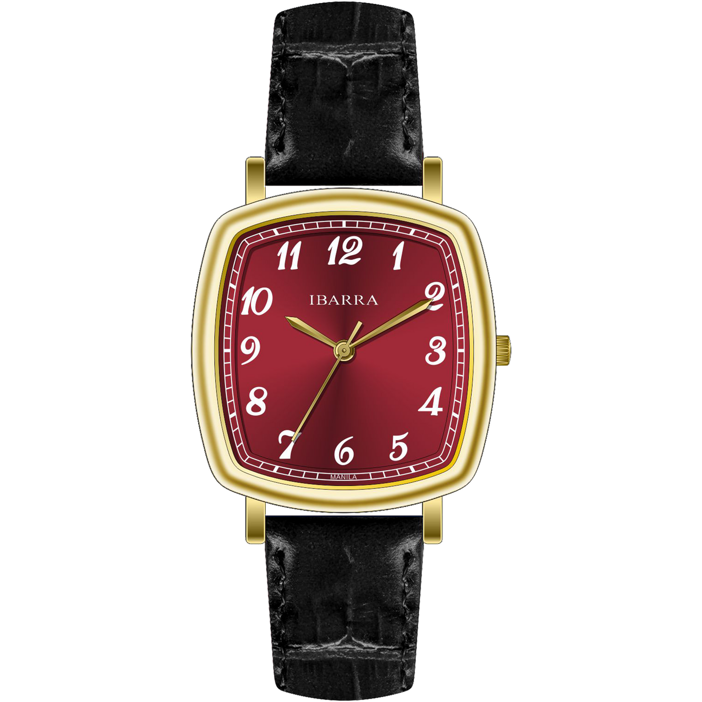 Trofeo 1898 Quartz (Red Enamel Dial)