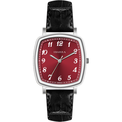 Trofeo 1898 Quartz (Red Enamel Dial)