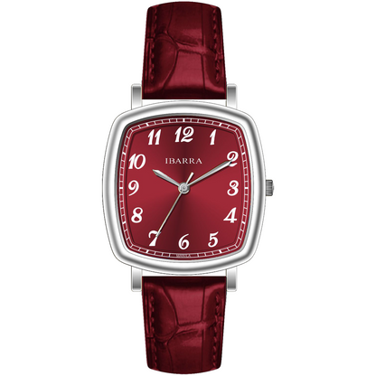 Trofeo 1898 Quartz (Red Enamel Dial)