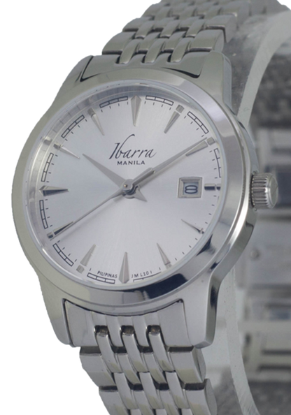 RIVERA 29MM QUARTZ STEEL WATCH (SILVER DIAL)