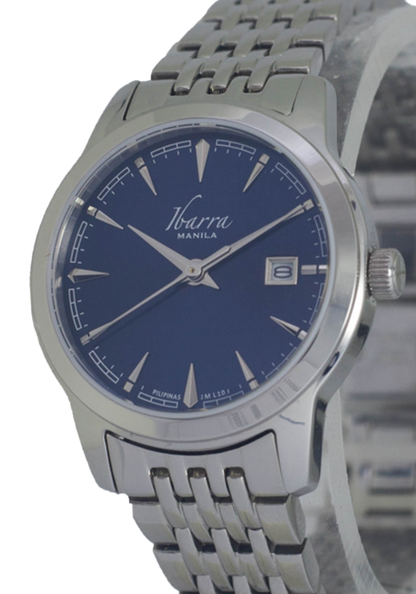 RIVERA 29MM QUARTZ STEEL WATCH (BLUE DIAL)