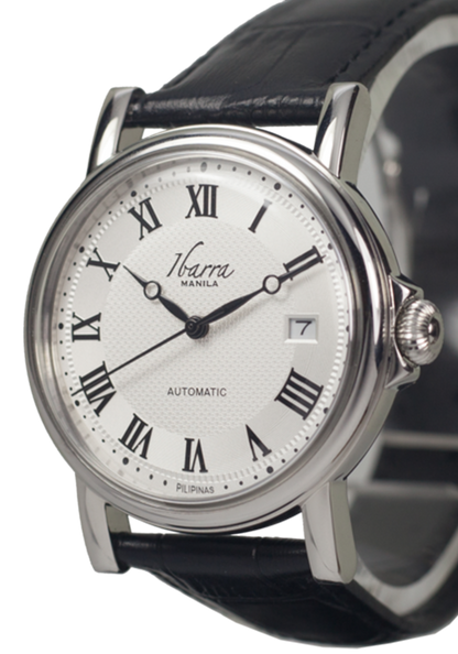 MARIANO (STEEL) 38MM AUTOMATIC DRESS WATCH